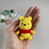 Gấu Pooh amigurumi làm thủ công tỉ mỉ bằng len, tiny crochet