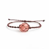 Vòng tay thạch anh dâu tây