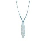 Vòng cổ macrame opalite