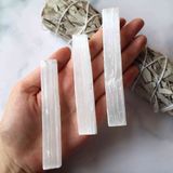 Raw selenite stick | Đá thanh tẩy selenite