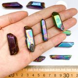 Titanium aura quartz