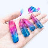 Unicorn aura quartz point