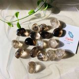 Đá thạch anh khói mài bóng - Smoky quartz