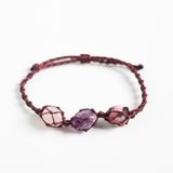 Vòng năng lượng khởi đầu: Rhodonite, Amethyst, Rose quartz