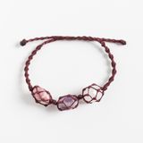 Vòng năng lượng khởi đầu: Rhodonite, Amethyst, Rose quartz