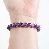 VÒNG TAY HẠT ĐÁ THẠCH ANH TÍM AMETHYST