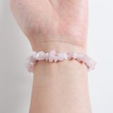 Vòng tay hạt thạch anh hồng Rose quartz