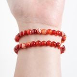Vòng tay chuỗi Carnelian 6li