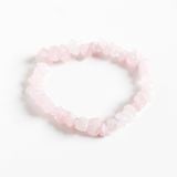 Vòng tay hạt thạch anh hồng Rose quartz