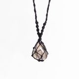 Vòng cổ đá thạch anh khói smoky quartz