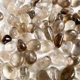 Đá thạch anh khói mài bóng - Smoky quartz