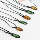 Vòng cổ thạch anh hào quang aura quartz