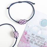 Vòng tay đá kunzite - năng lượng tình yêu