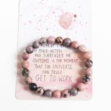 VÒNG TAY ĐÁ TƯỜNG VY Rhodonite 8li