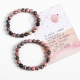 VÒNG TAY ĐÁ TƯỜNG VY Rhodonite 8li