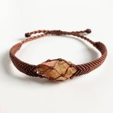 Vòng tay thạch anh vàng cho nam và nữ - unisex citrine bracelet