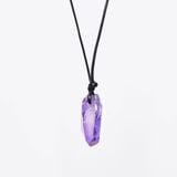 Vòng cổ minimalist đá Aura quartz nhiều màu