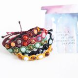 Vòng tay 7 viên đá cho mệnh Kim
