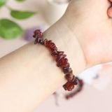 Vòng tay hạt nhuyễn đá Garnet (Ngọc Hồng Lựu)