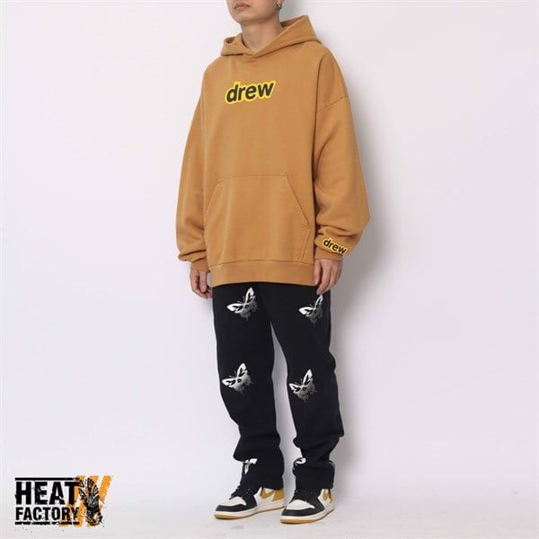 Drew house camel hoodie deals