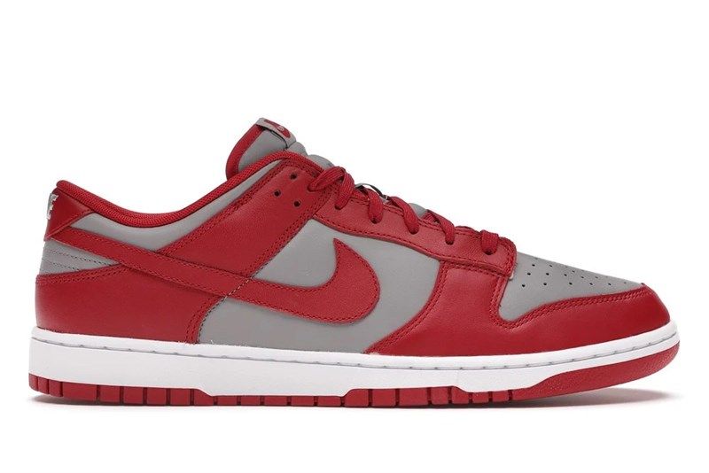  Nike Dunk Low Grey Varsity Red 