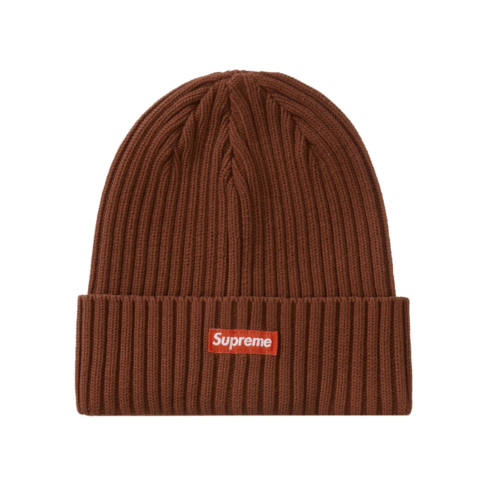  Supreme Beanie Overdyed SS19 (Brown) 