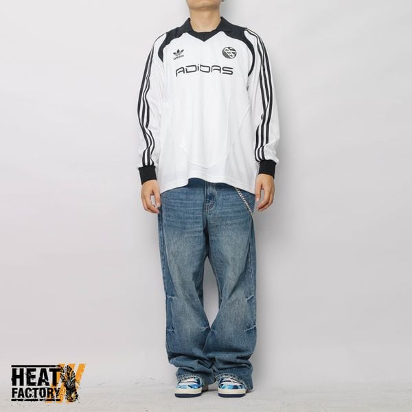  Adidas Jersey Longsleeve (White) 