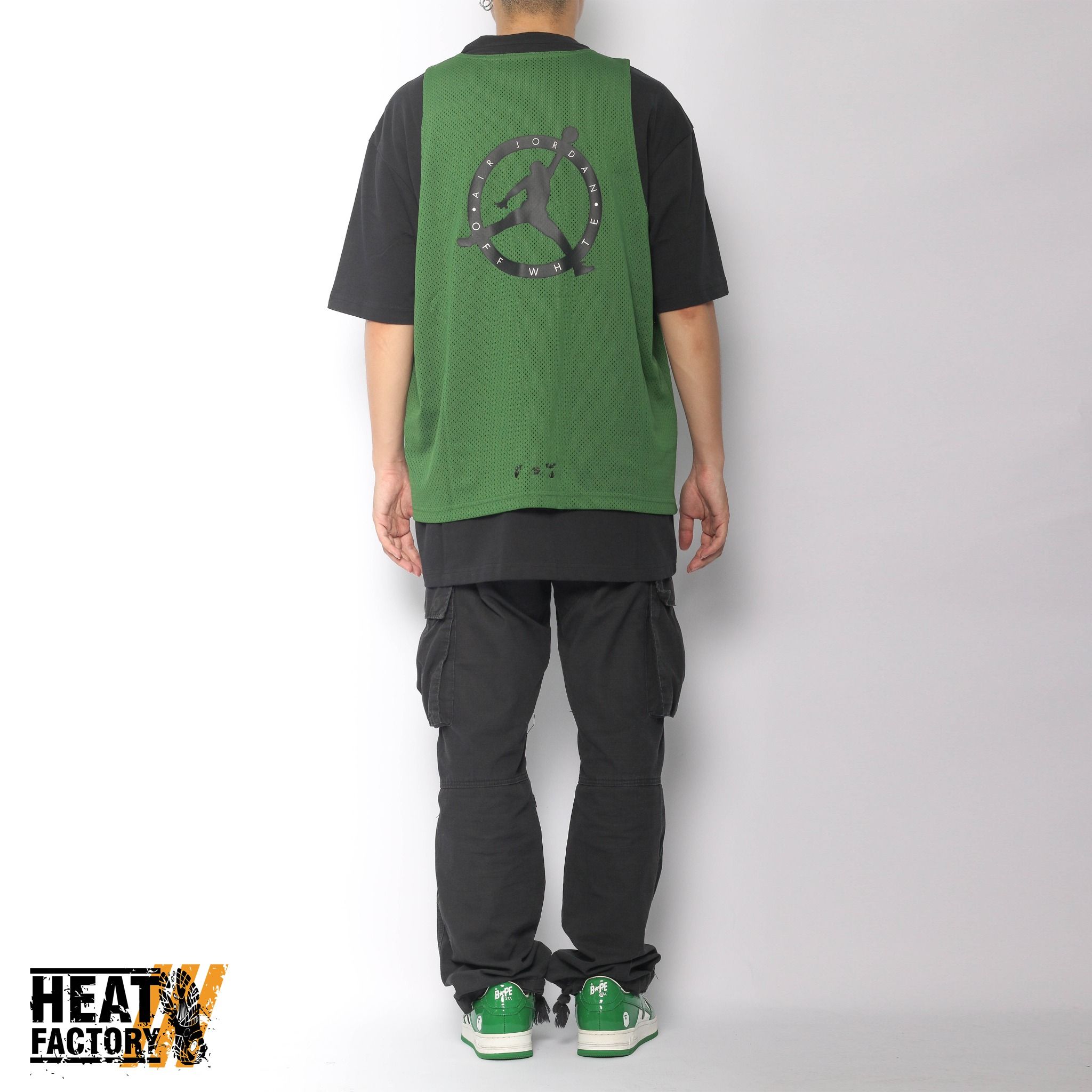 JORDAN × Off-White Short Sleeve top Jordan x Off-White short-sleeve T-shirt | White | FARFETCH