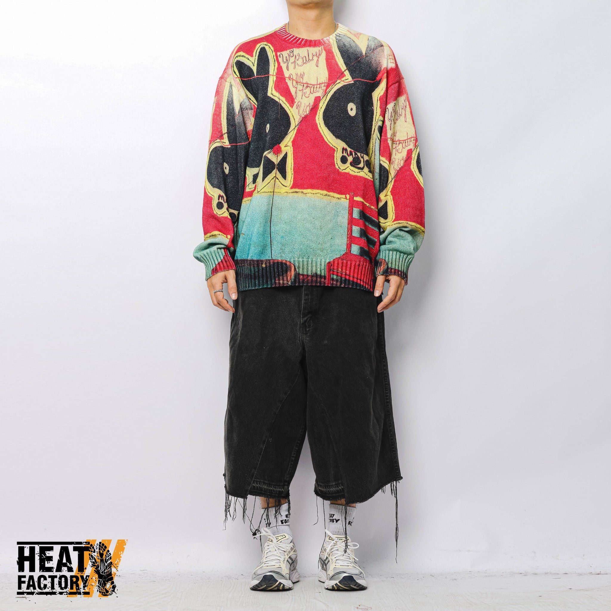  Supreme Sweater Knit Yo Baby (Multicolor) 