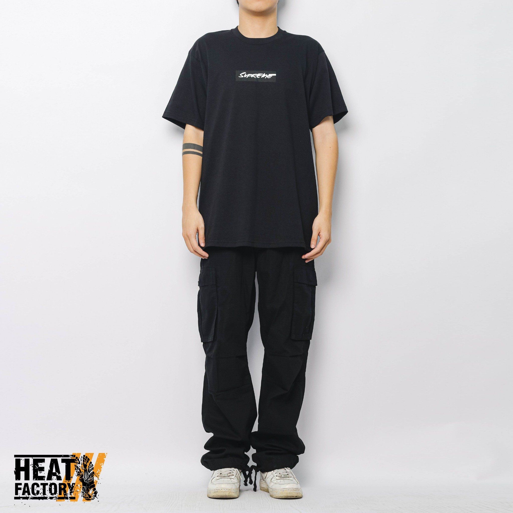  Supreme Tee Futura Box Logo (Black) 