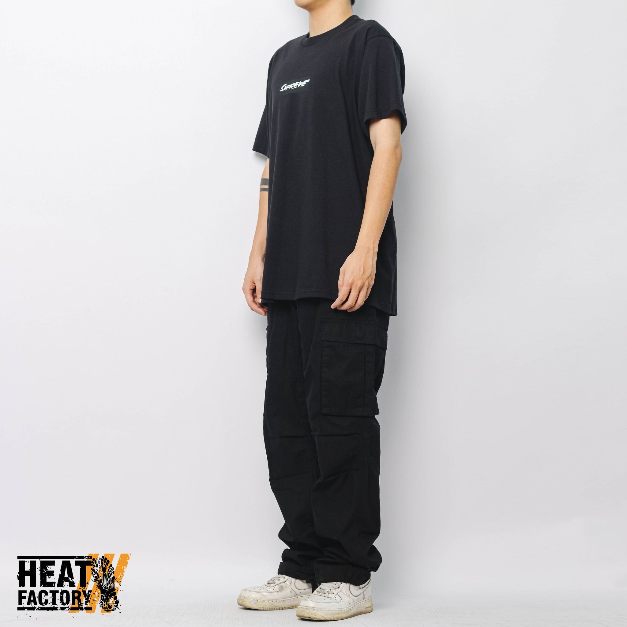  Supreme Tee Futura Box Logo (Black) 
