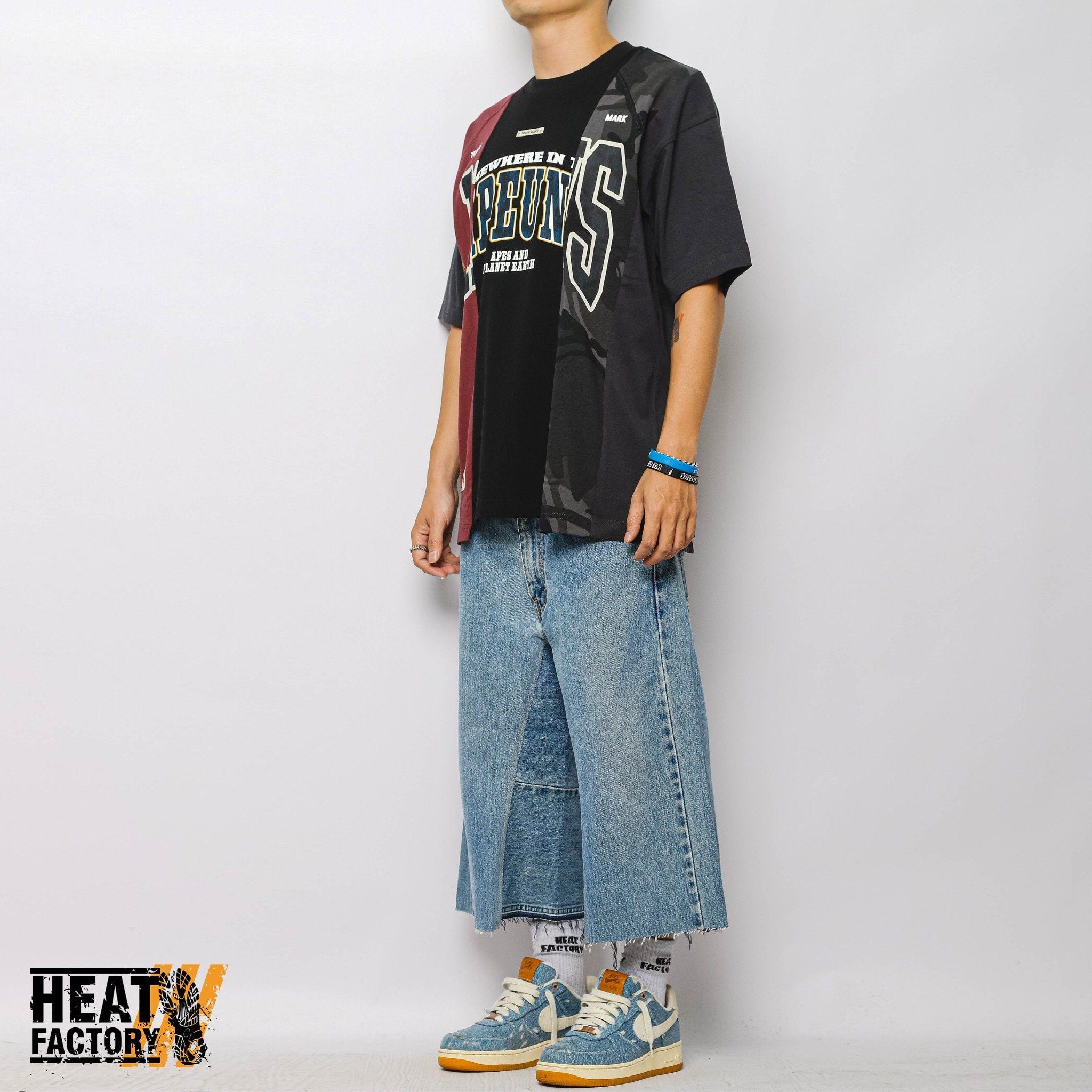  AAPE Tee Logo-Print (Black) 