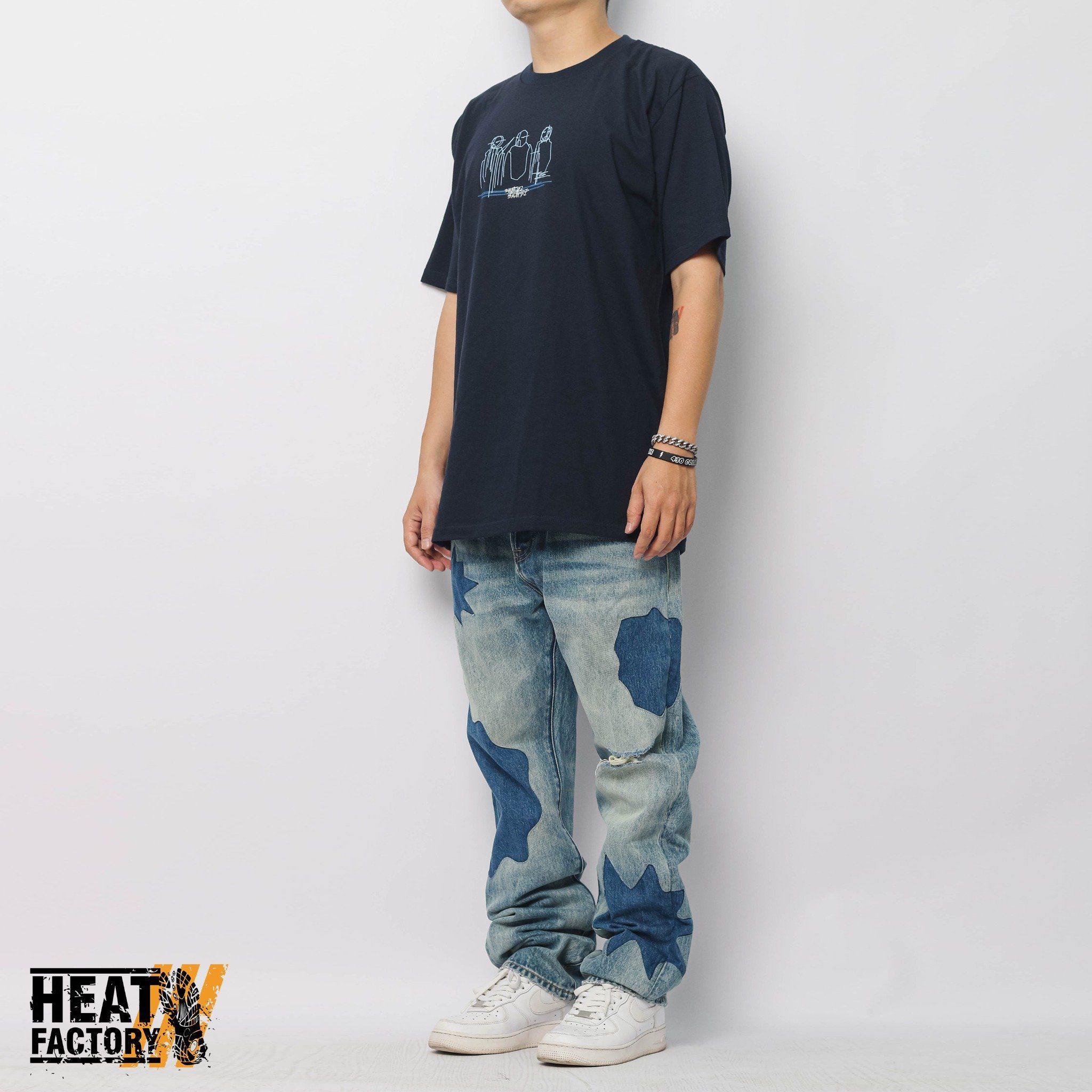  Supreme Tee Three Kings (Navy) 
