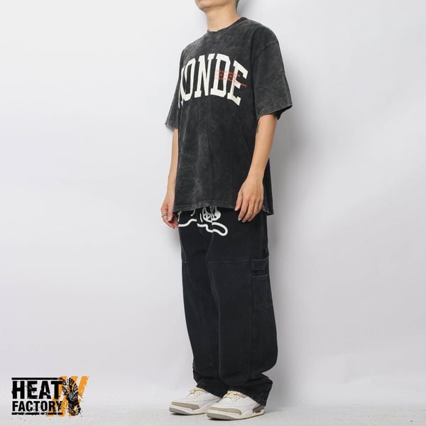  Heat Factory Tee Monde (Black) 