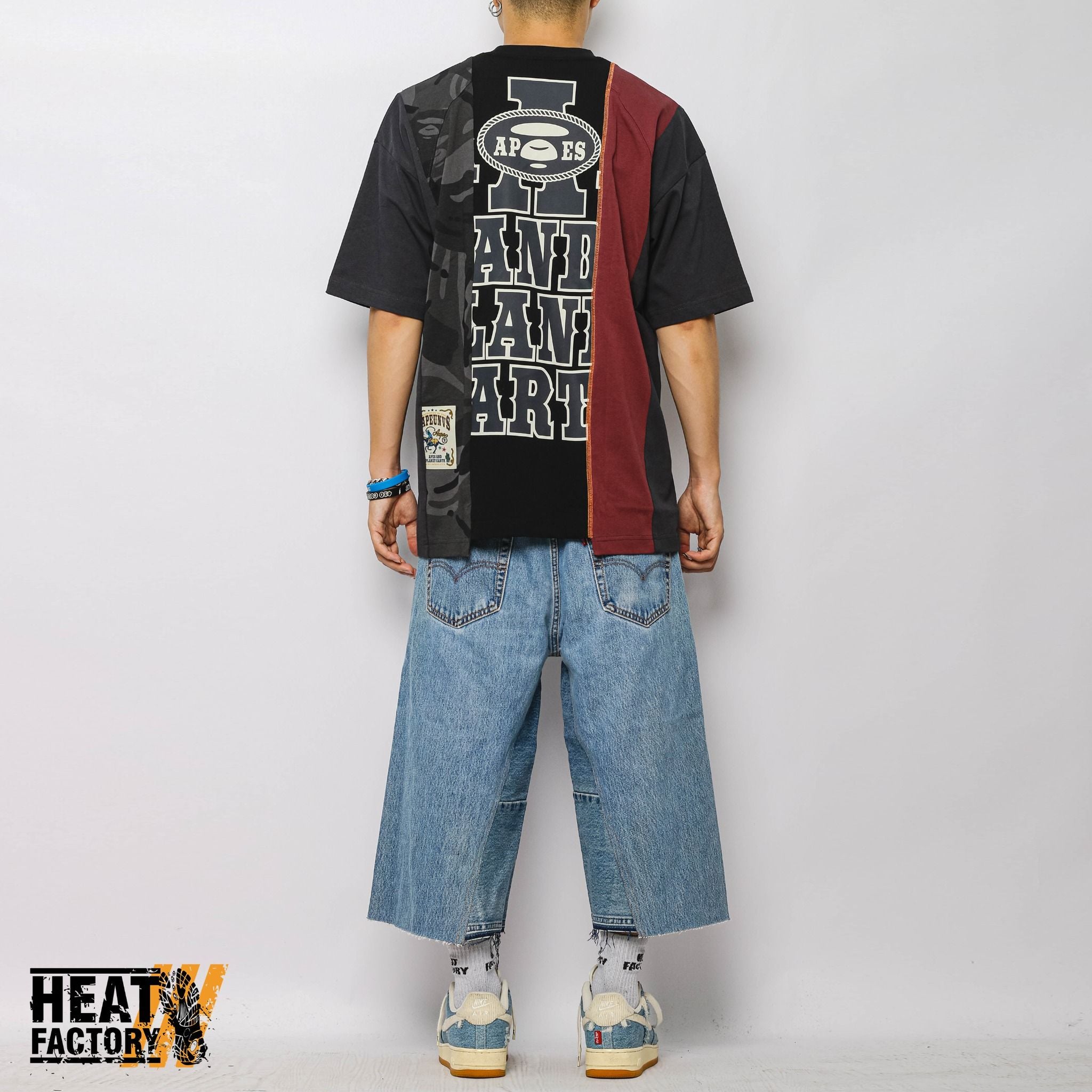  AAPE Tee Logo-Print (Black) 