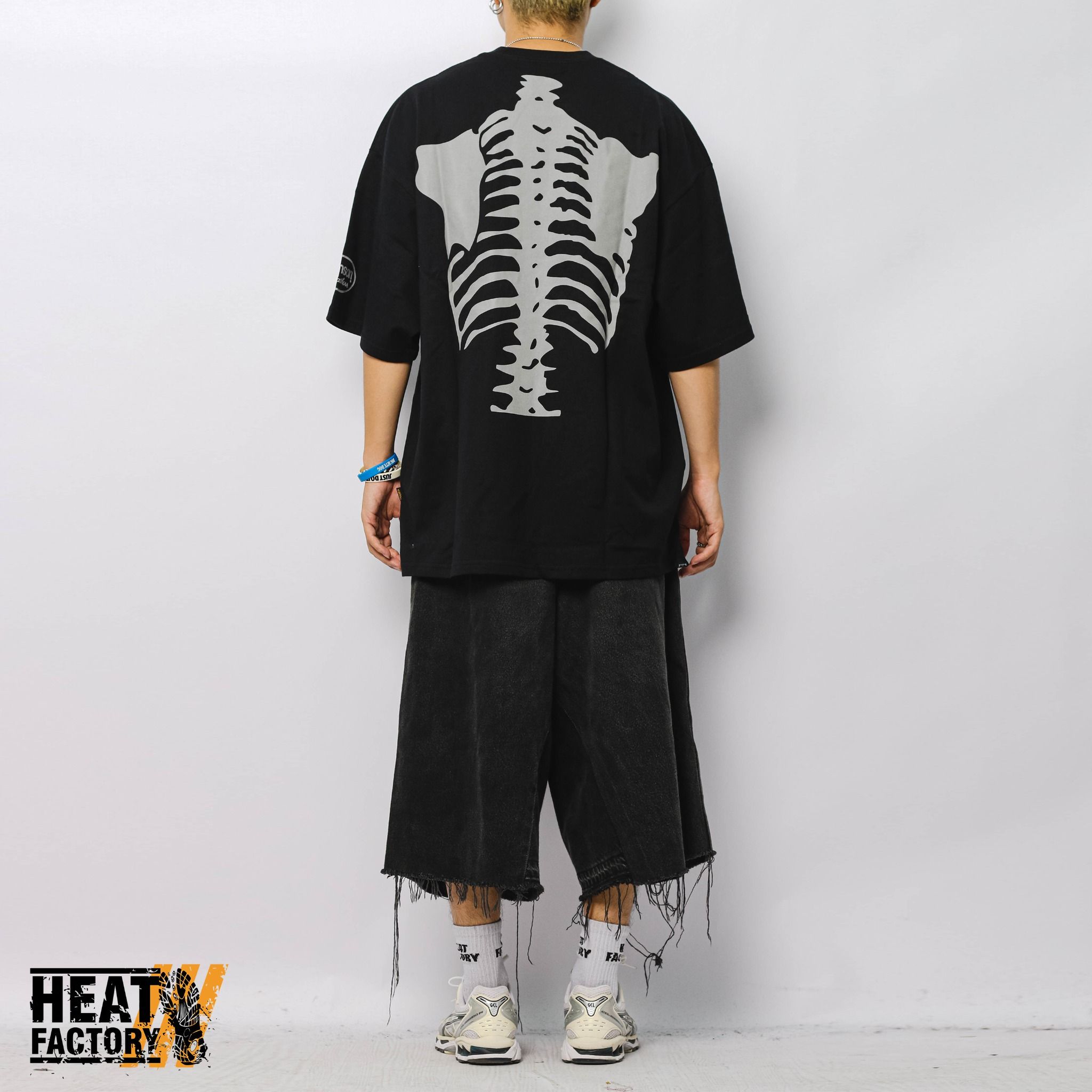  Mastermind World x Vanson Tee Bone (Black) 