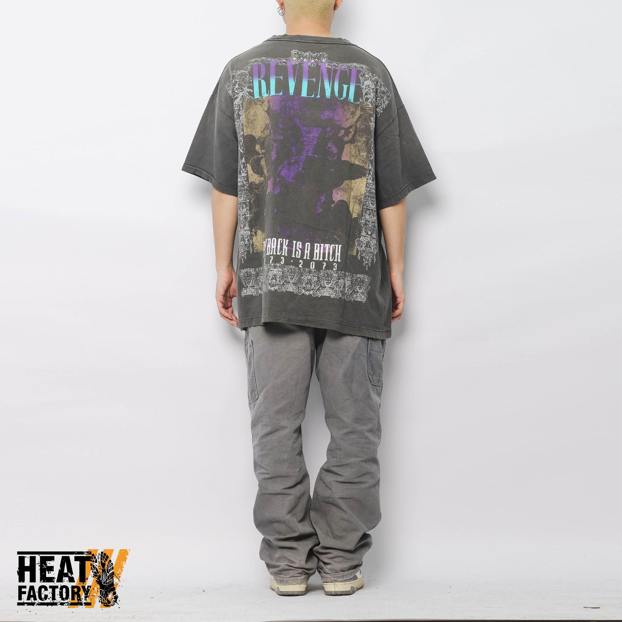  Saint Michael Tee BerBer Jin Revenge (Grey) (Used) 