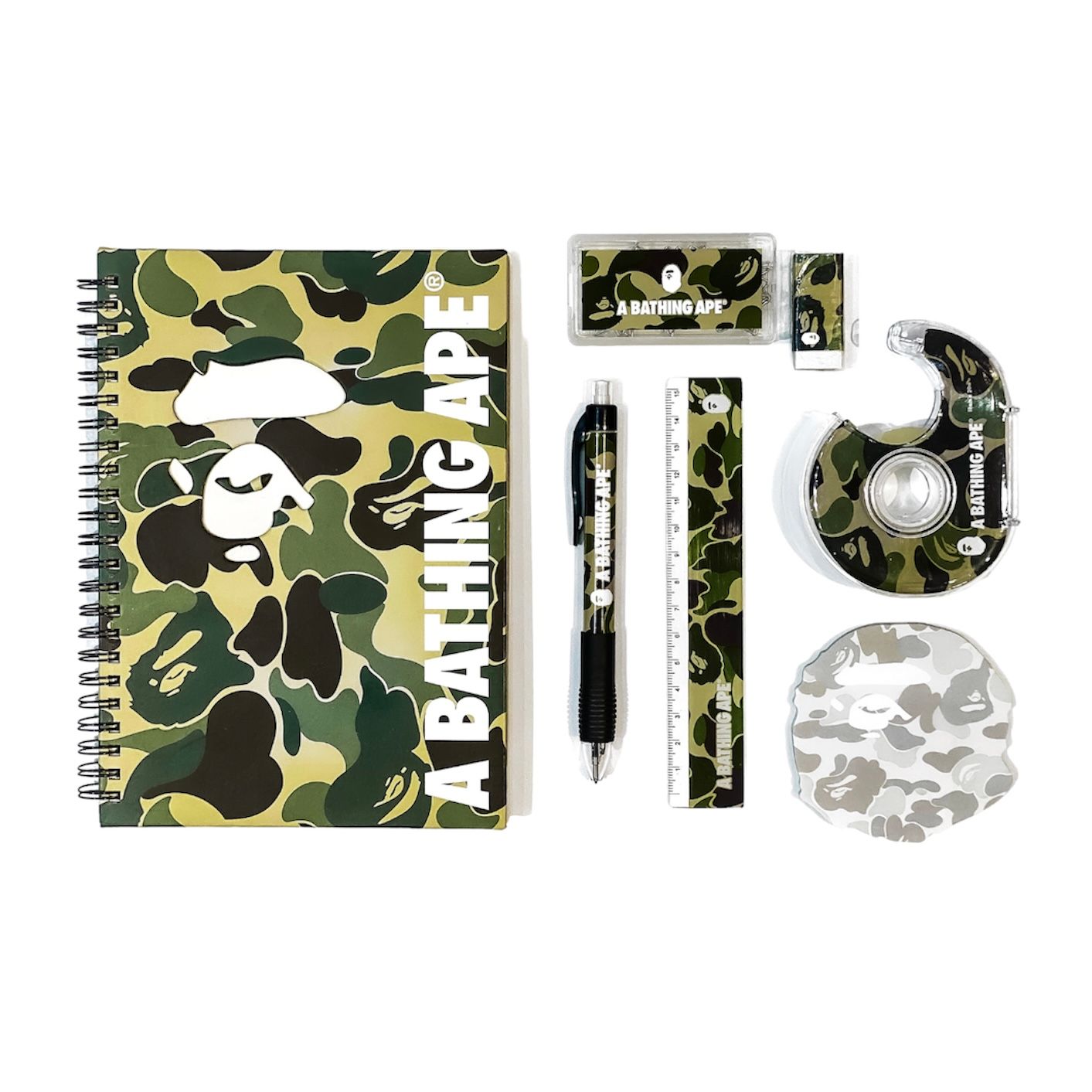  Bape Bộ Dụng Cụ Học Tập ABC Camo 