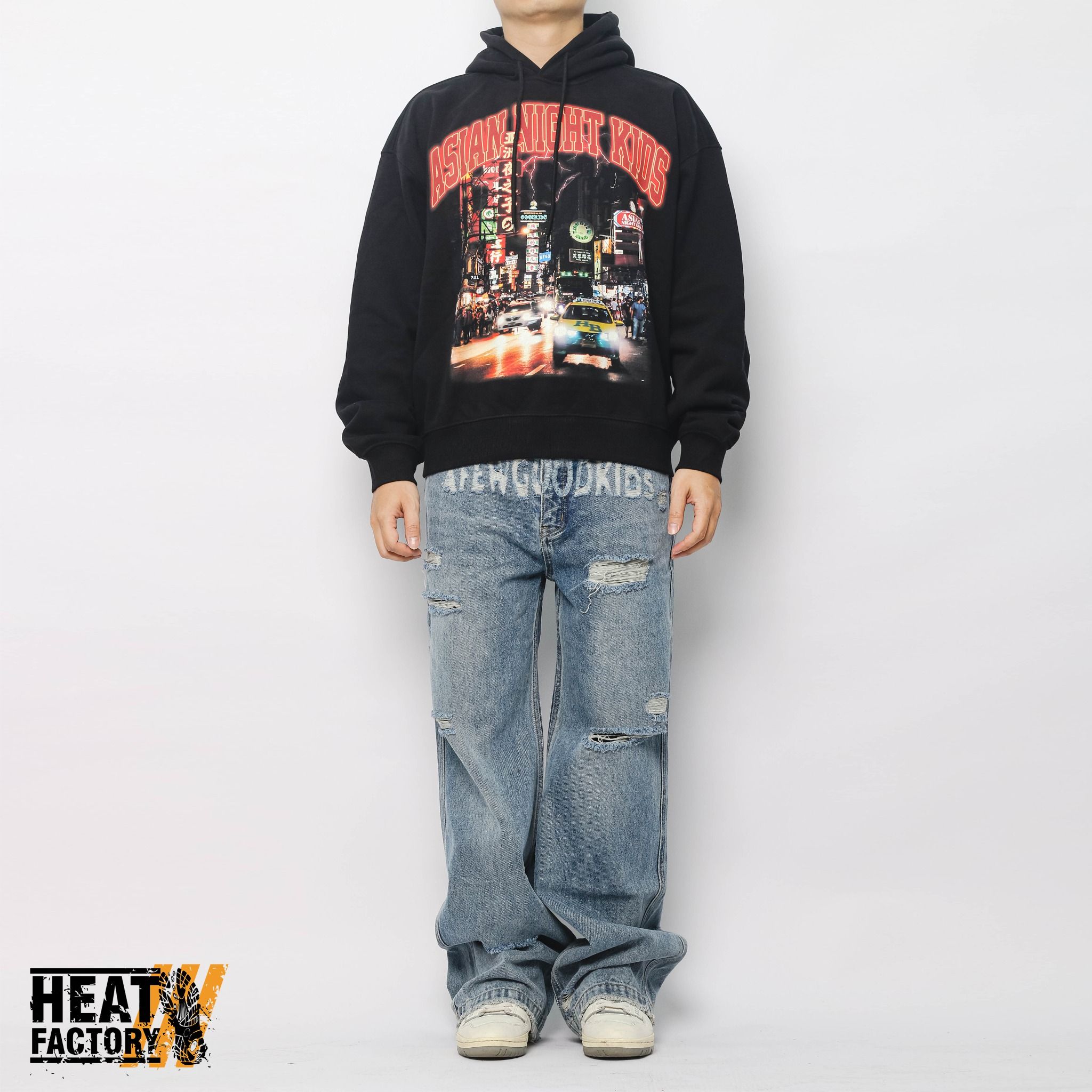  AFGK Hoodie Night Kids (Black) 