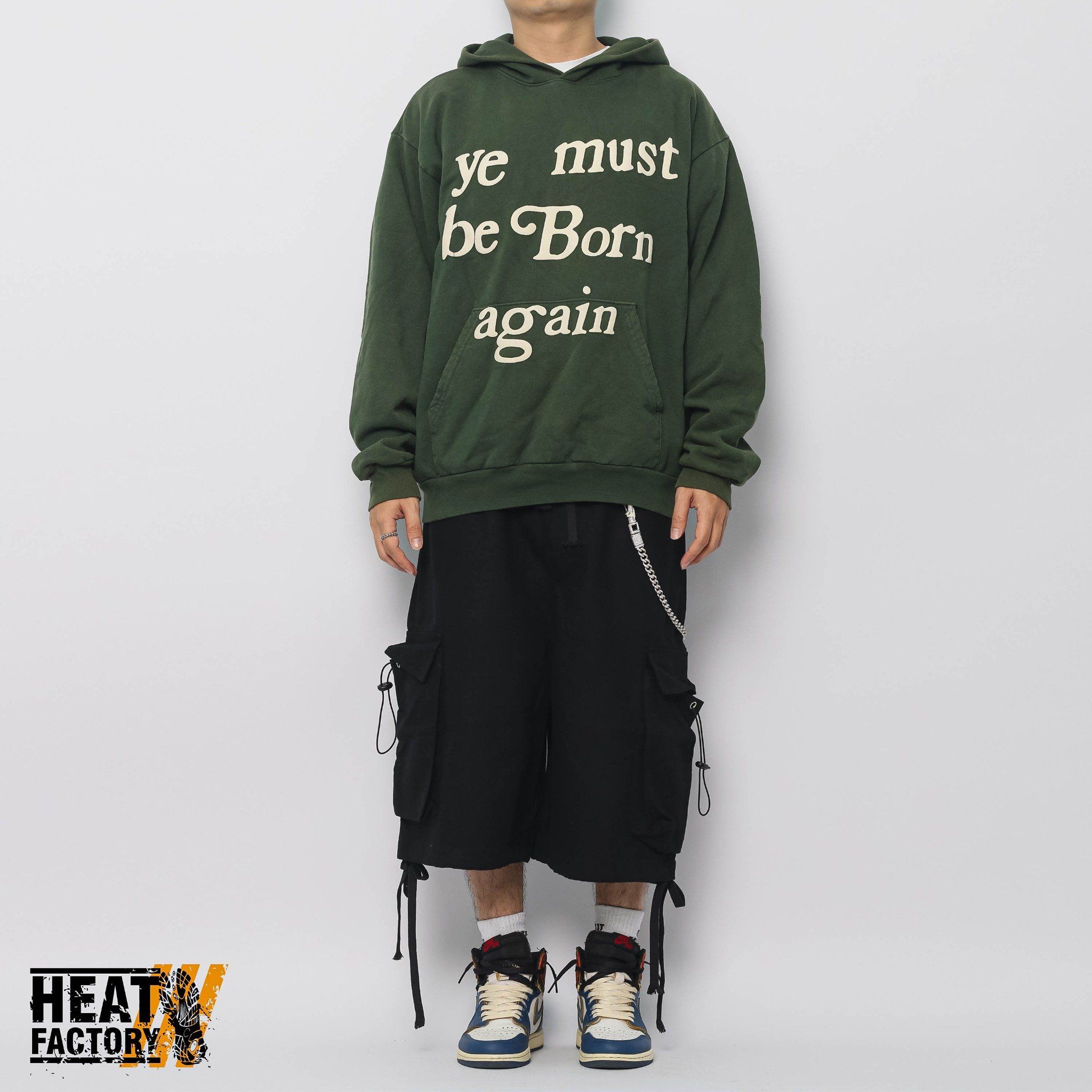  CPFM Hoodie Born Again (Green) (Used) 