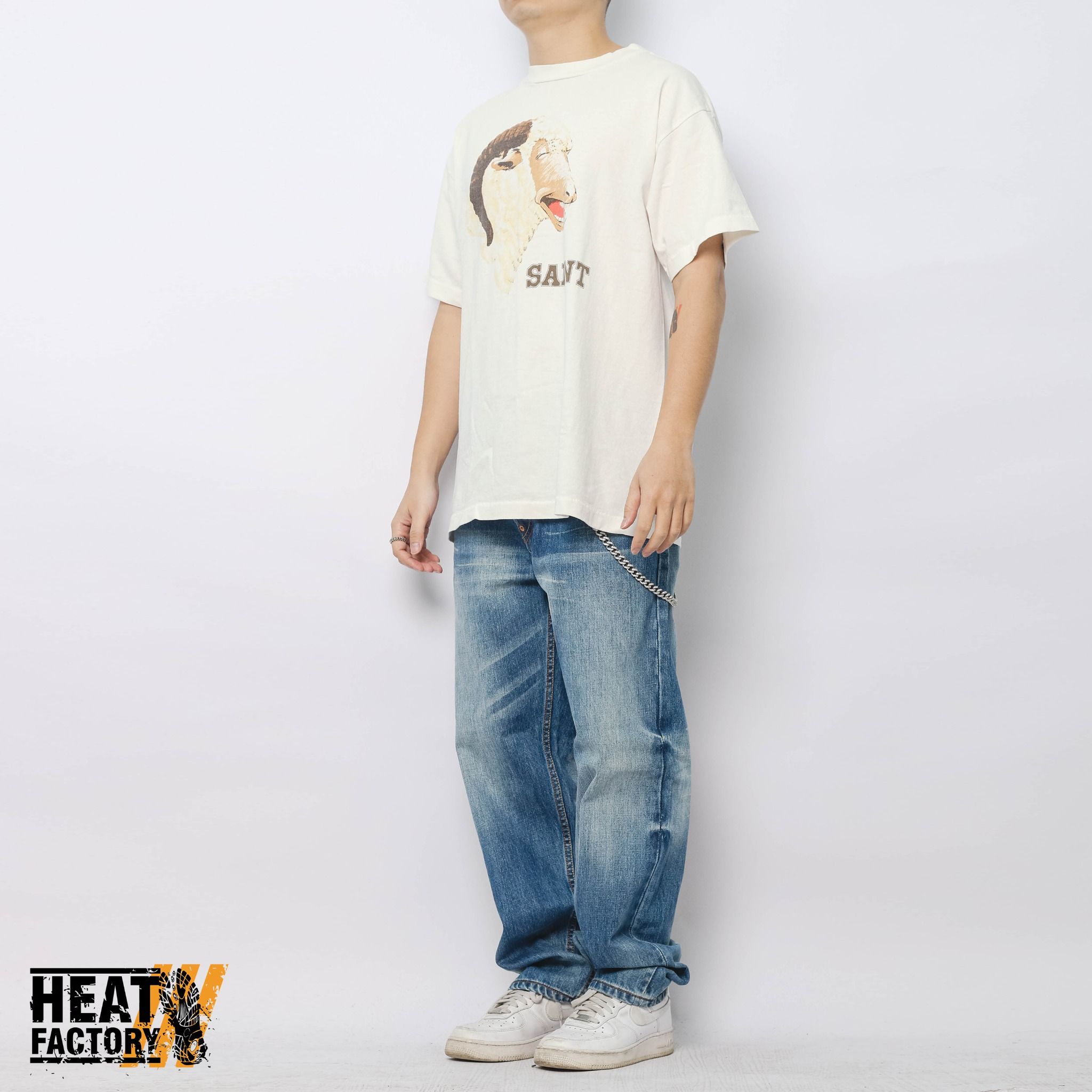  Saint Michael Tee Heavenly Sheep (White) (Used) 