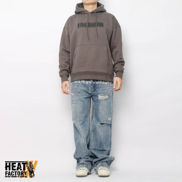  AFGK Hoodie Bleed Logo (Grey) 