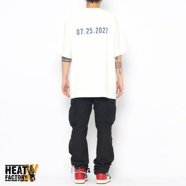  Human Made Tee Heart Logo Blue 07.25.2022 (White) 