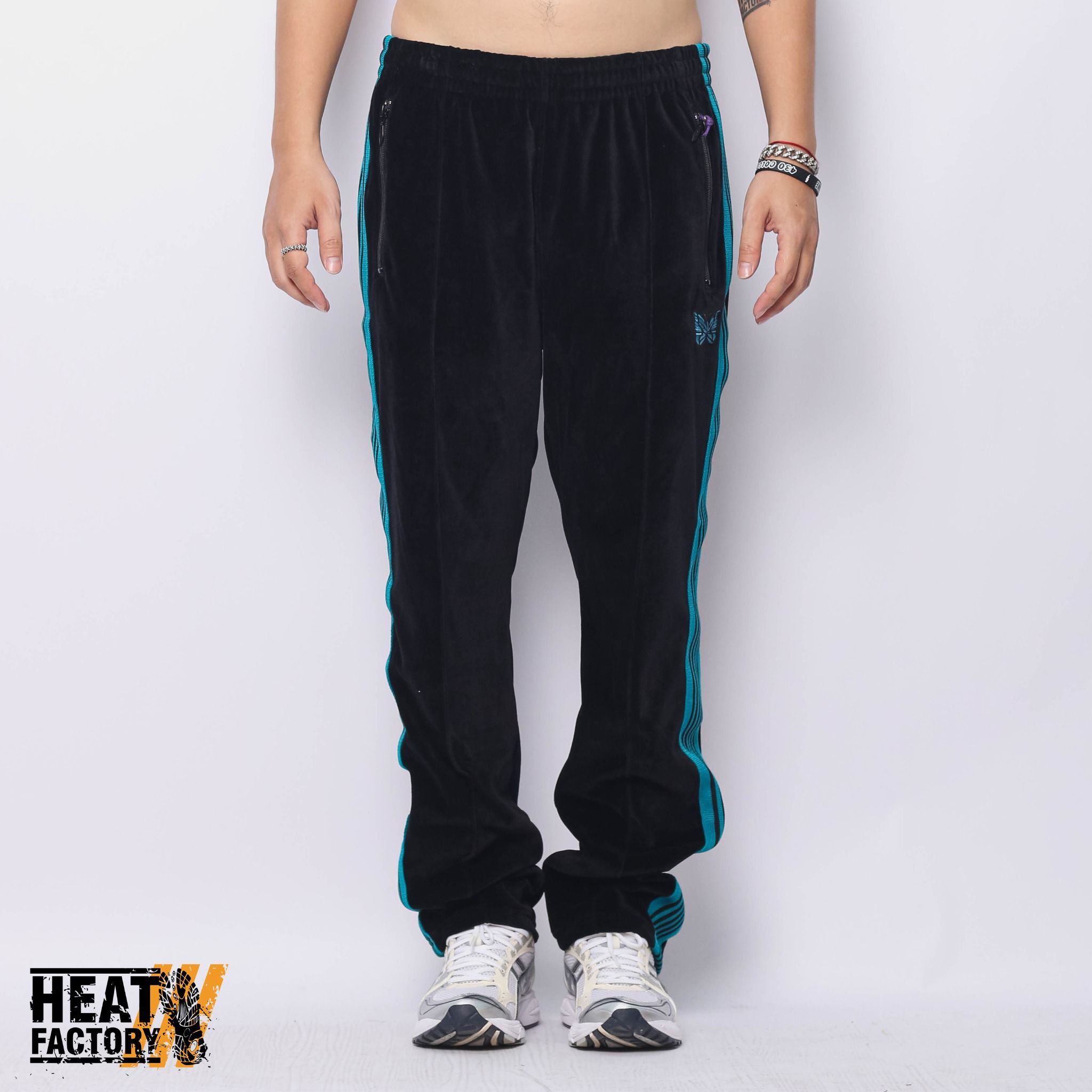  Needles Pants Narrow Blue Line (Black) 