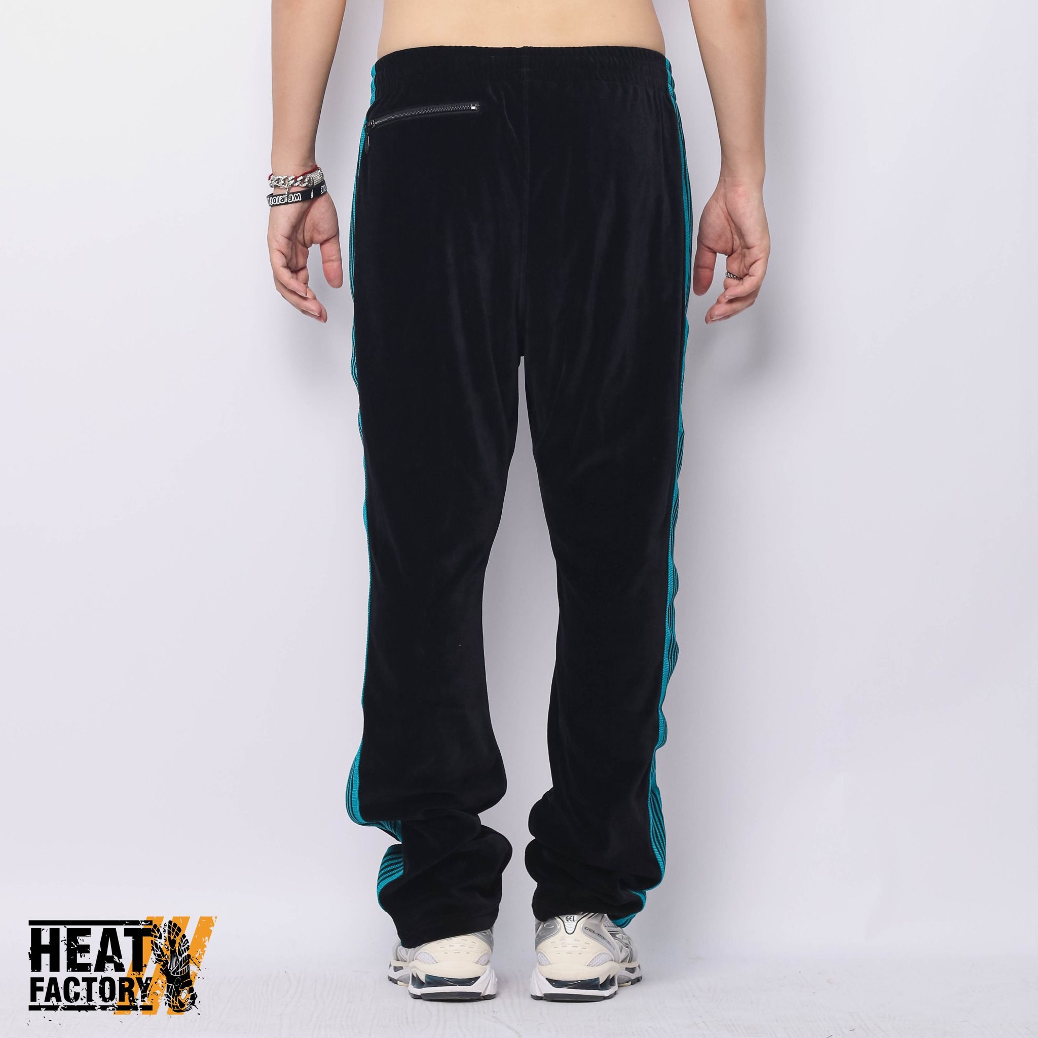  Needles Pants Narrow Blue Line (Black) 