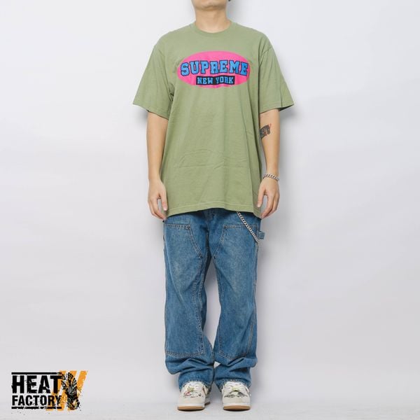  Supreme Tee New York (Light Olive) 