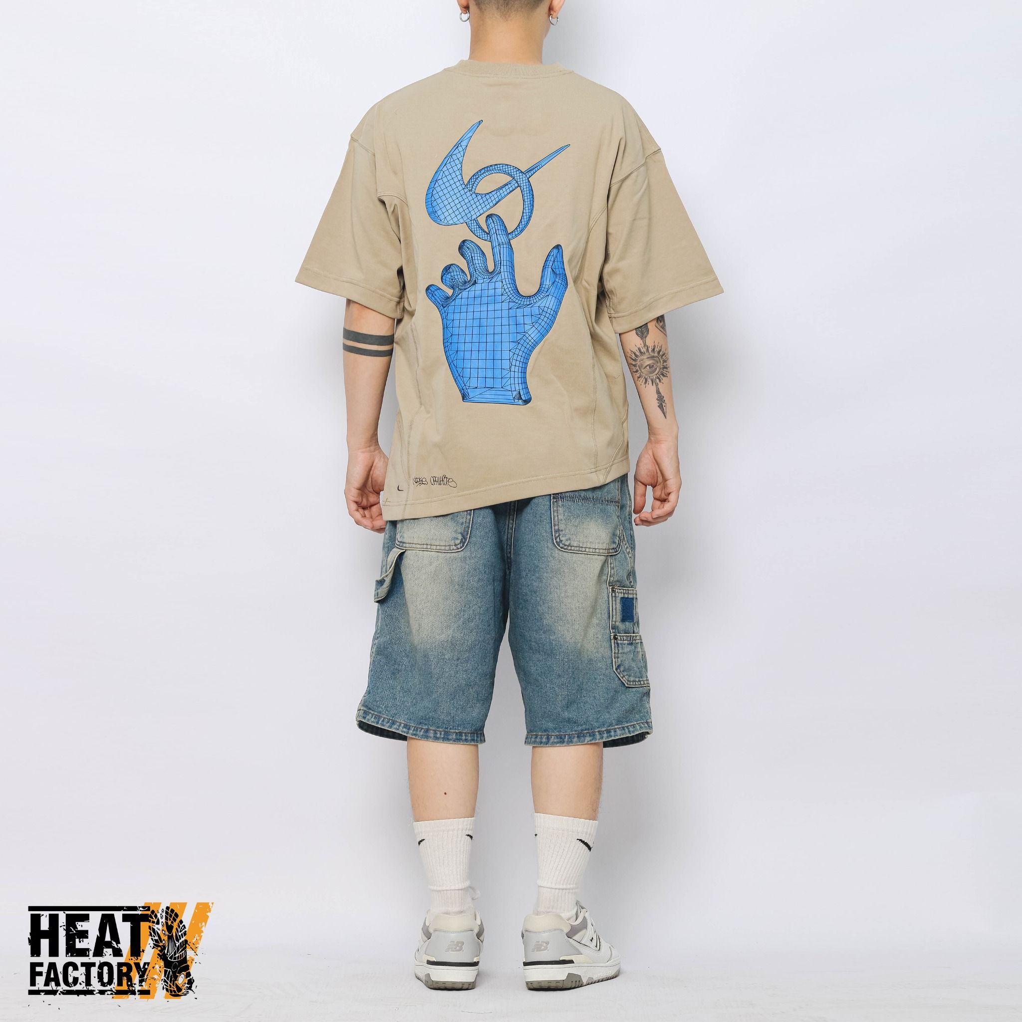  Nike x Off White Tee (Beige) 