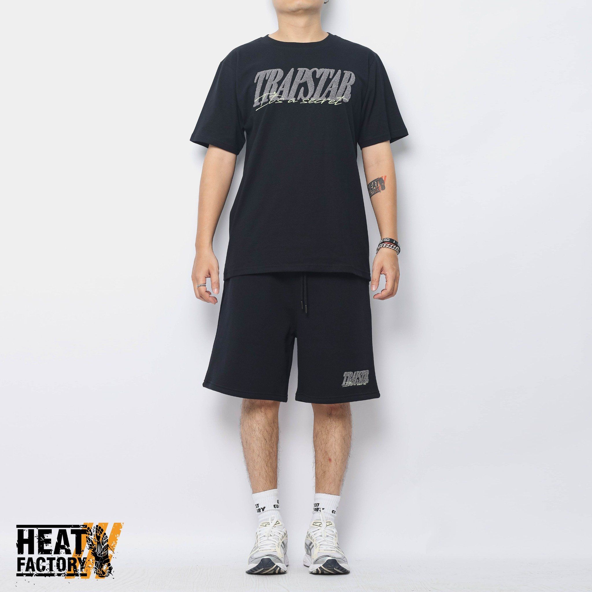  TRAPSTAR London Set Signature (Black/Neon) 