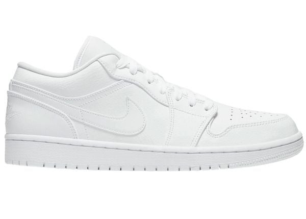  Jordan 1 Low Triple White 