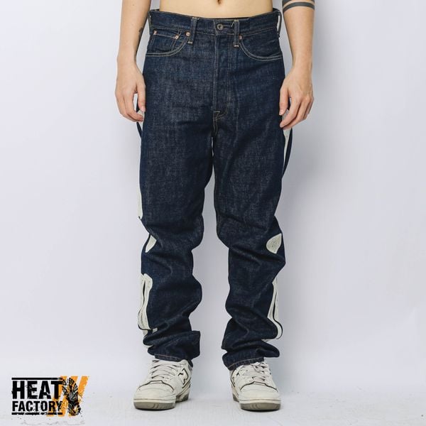  Kapital Jeans Skeleton 12.5oz Mexico Tuxedo 5P OKAGILLY (Indigo) (Like New) 